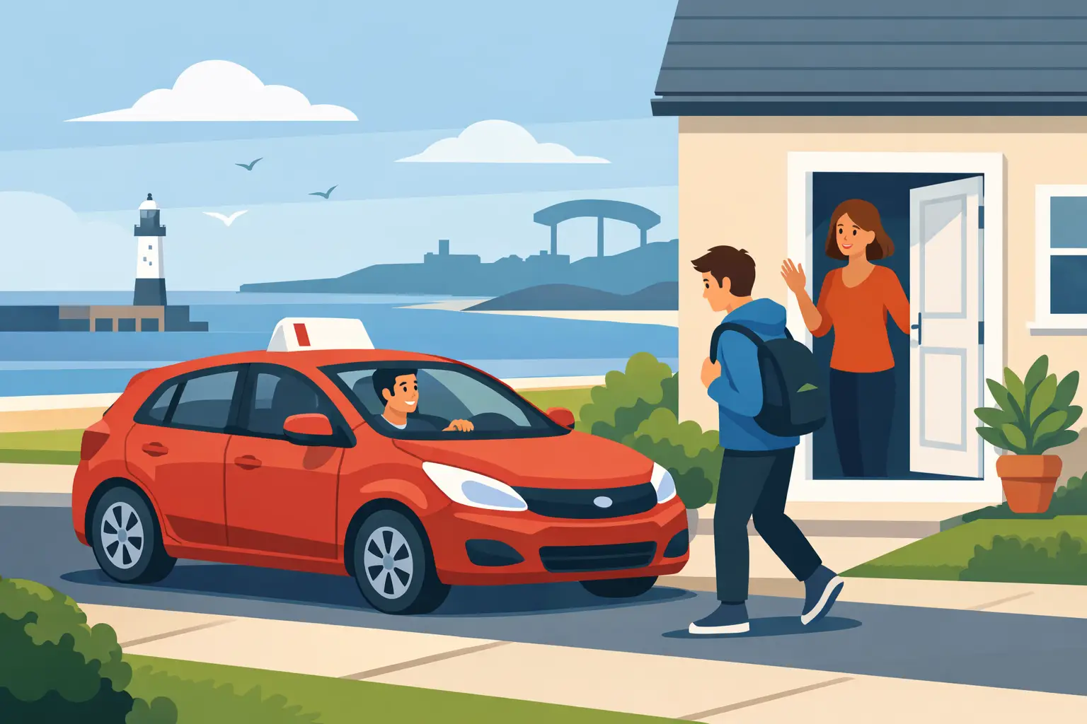 Driving Lessons With Home Pickup in South Shields