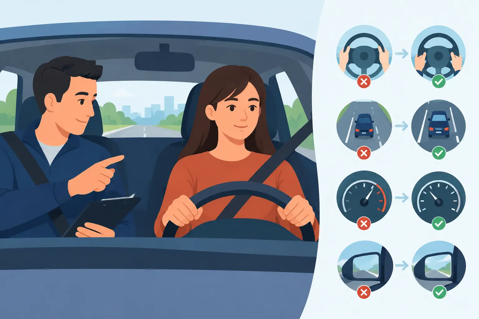 Common Driving Faults and How Learners Fix Them