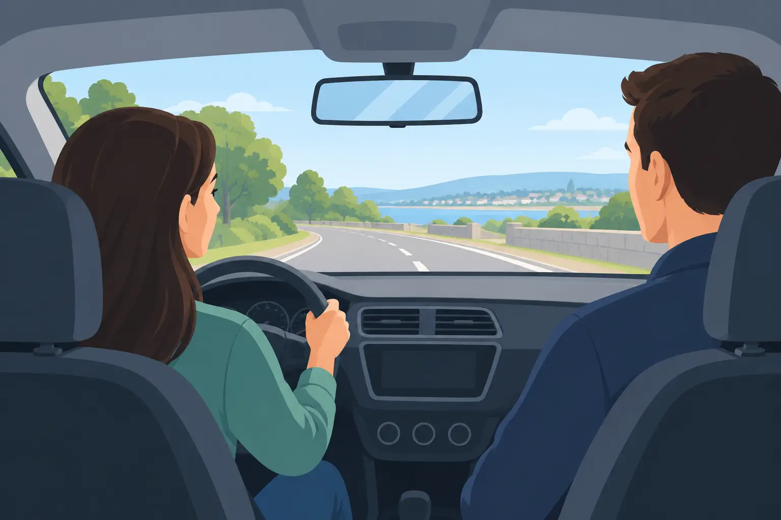 Driving Lessons NE33 for Calm, Capable Drivers