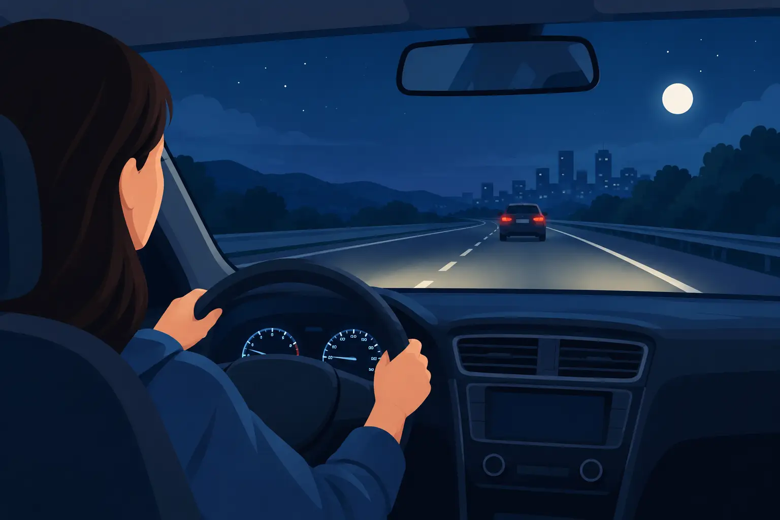 Night Driving Safety Guide for New Drivers